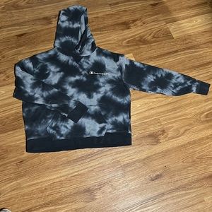 Champion ladies hoodie tie-die size XL